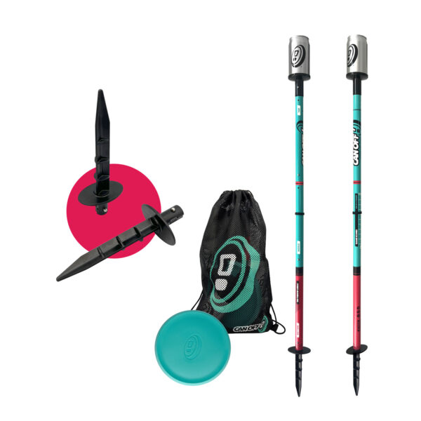 CANOFF! Complete Ground Spike Set With Cans