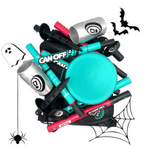 CANOFF! Complete Ground Spike Set With Cans